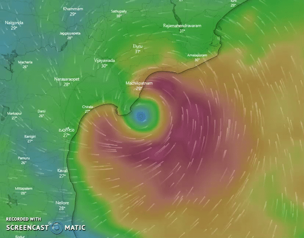 Cyclone Ashani Live Update